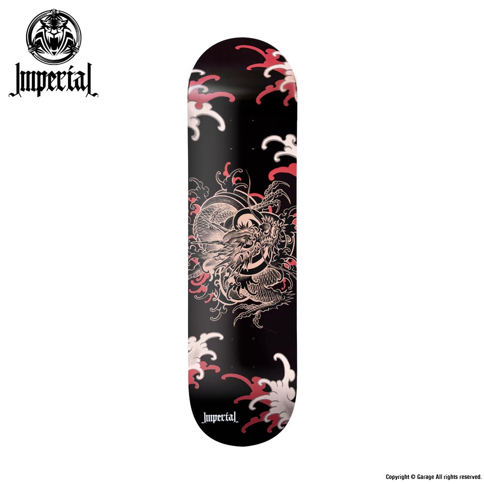 M.O.B. スケートボードデッキ MOB スケートボードデッキ 炎のグラフィック