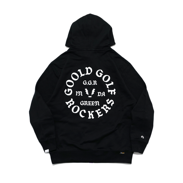 OG LOGO CORDURA®︎ HOODIE BLACK – GOOLD GOLF ROCKERS