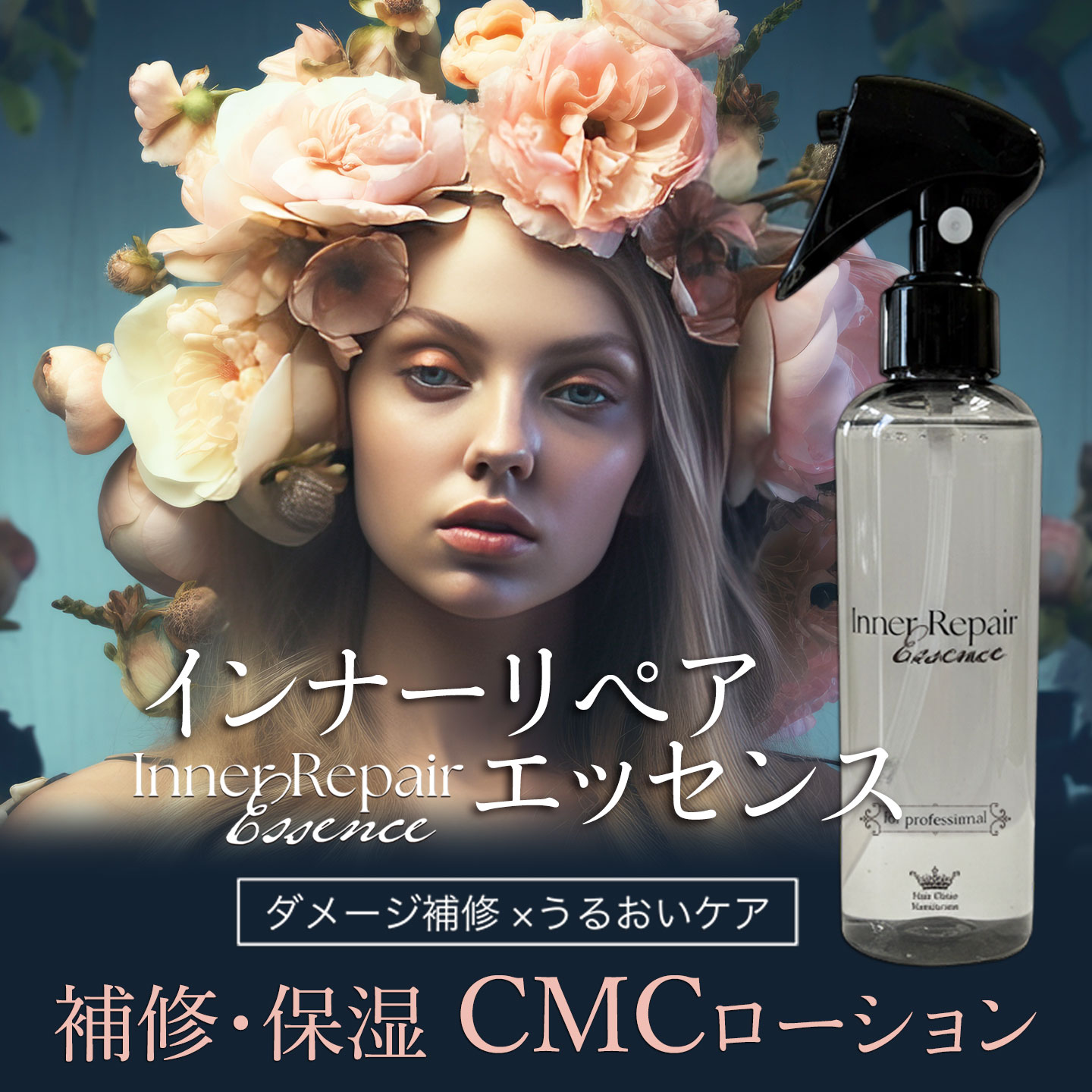 Qoo10] 髪風船 洗い流さない トリートメント 髪質改善 : ヘア