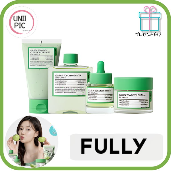Qoo10] FULLY グリーントマト洗顔 / 韓国コスメ クレ
