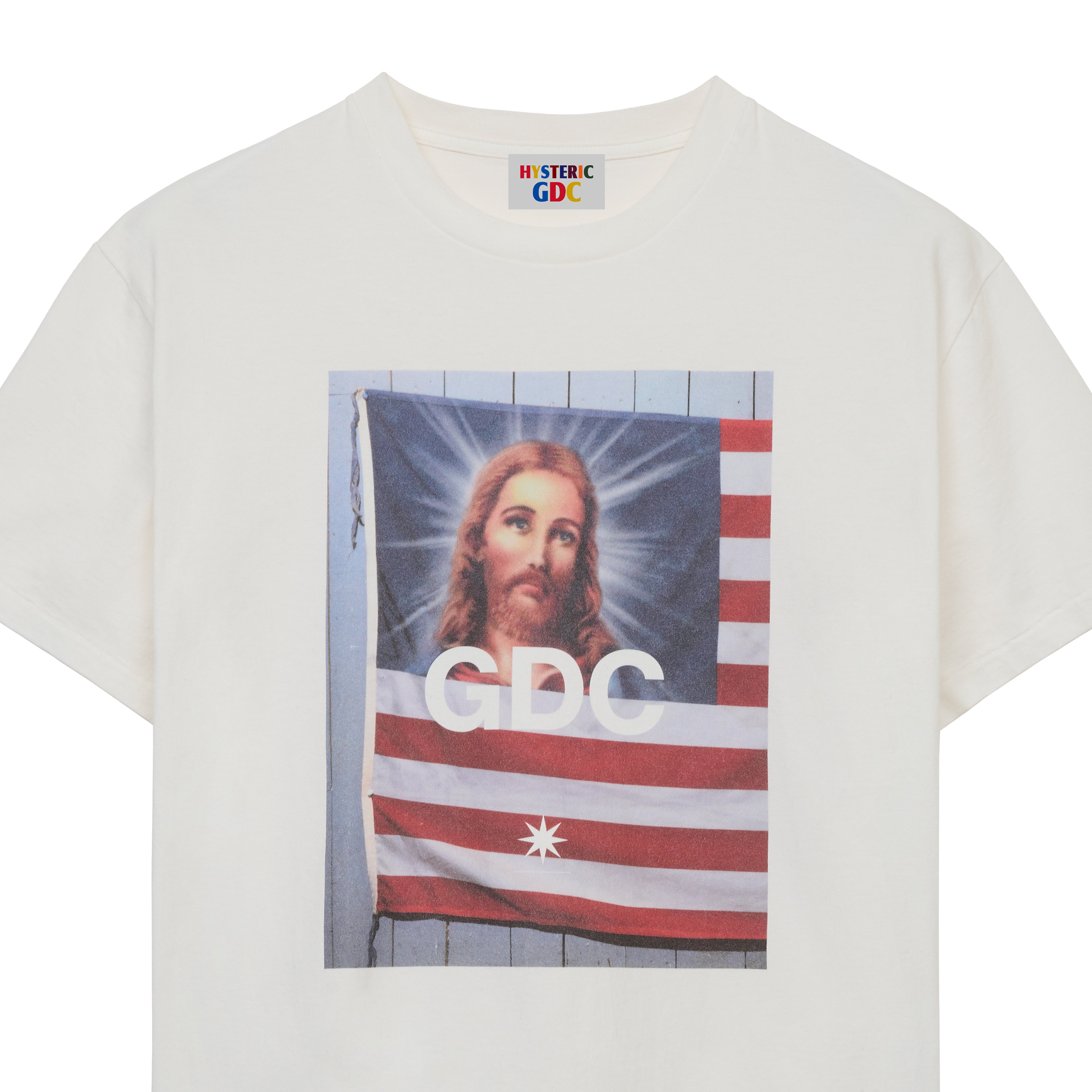 HYSTERIC GLAMOUR X GDC collabo】】FLAG T SHIRT