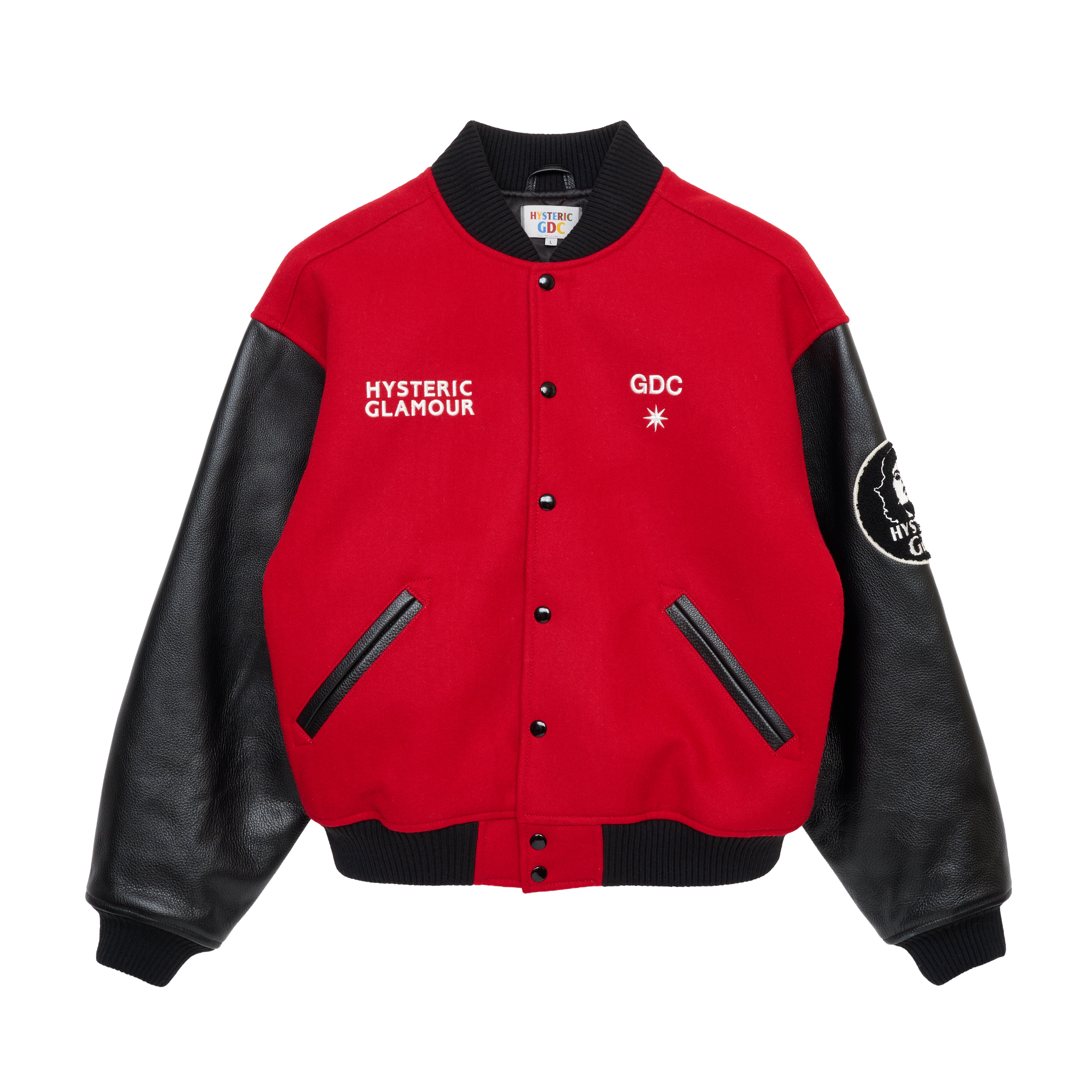 HYSTERIC GLAMOUR X GDC collabo】stadium jumper
