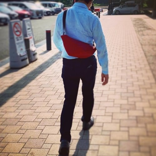 BODY BAG / RED - Sサイズ | GEMER（ジェマー） | ボディバッグ