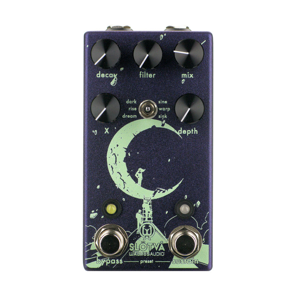 Walrus Audio Slotva Multi Texture Reverb, Purple/Seafoam (Gear Hero Ex