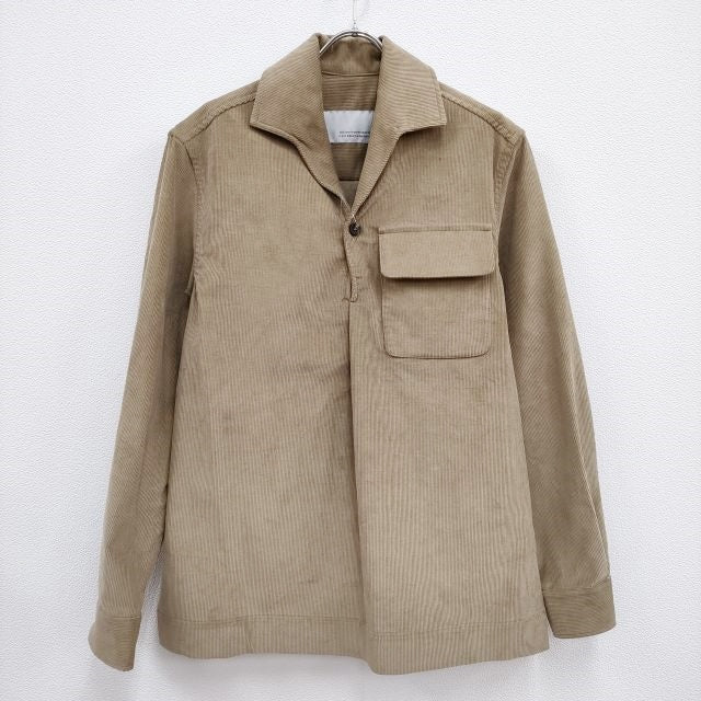 S.E.H KELLY POPOVER 定価63800円 オープンカラーコーデュロイシャツ