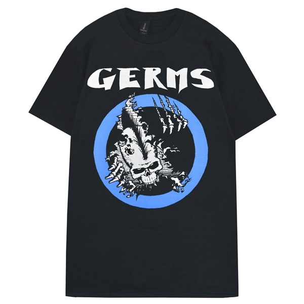 GERMS Mohawk Skull Tシャツ | GEEKHEAD
