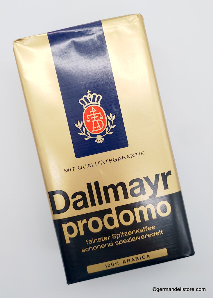 German Coffee Entcoffeiniert, Gemahlen (500 G Dallmayr Prodomo
