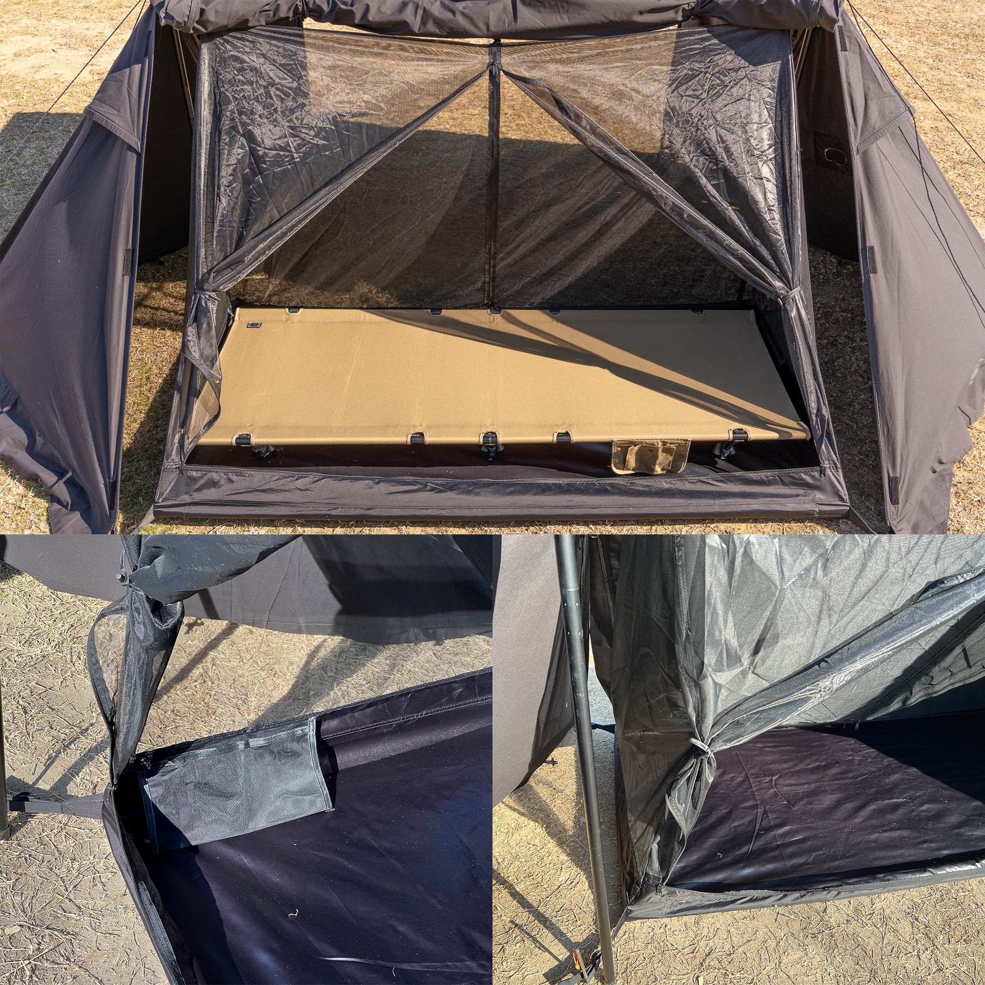 拡張式パップテント「クロノス」 – GRAND FIELD