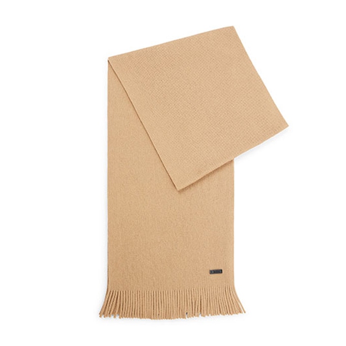 ボス ニットマフラー(ベージュ)【eGift】|デジタルギフト・ソーシャル