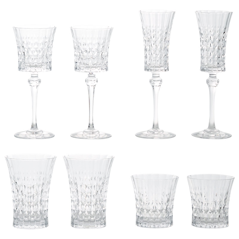 クリスタル・ダルク〈レディーダイヤモンド〉 ペアディナーセット