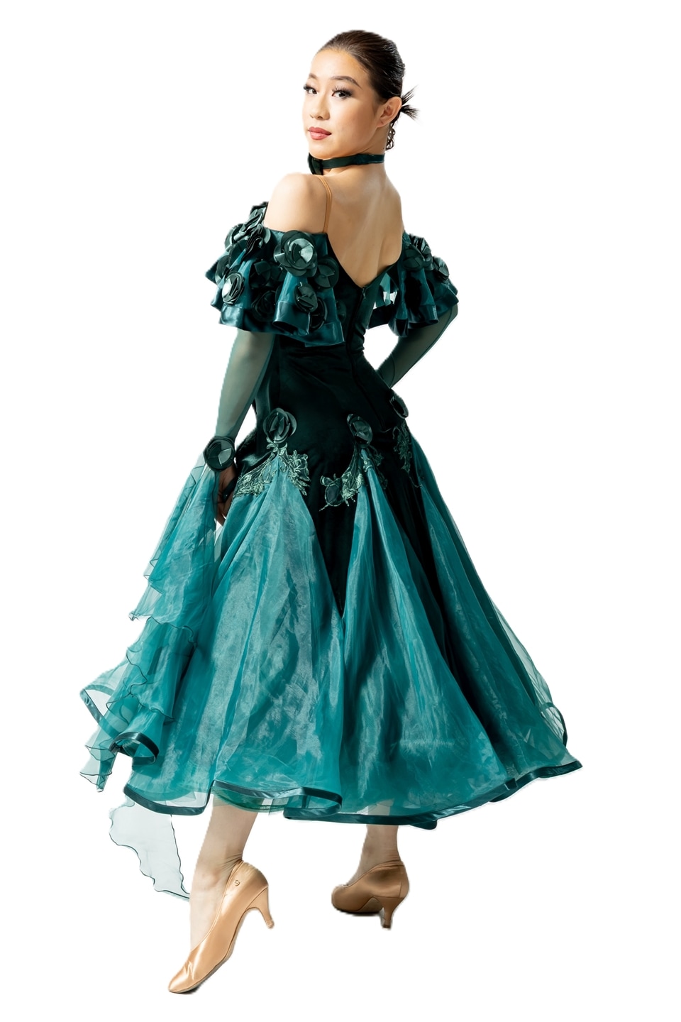 タカダンス スタンダードドレス 3S-00172A ｜社交ダンス スタンダード