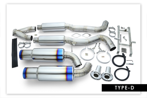 フルチタンマフラー フェアレディZ RZ34 TYPE-D | エキゾースト排気