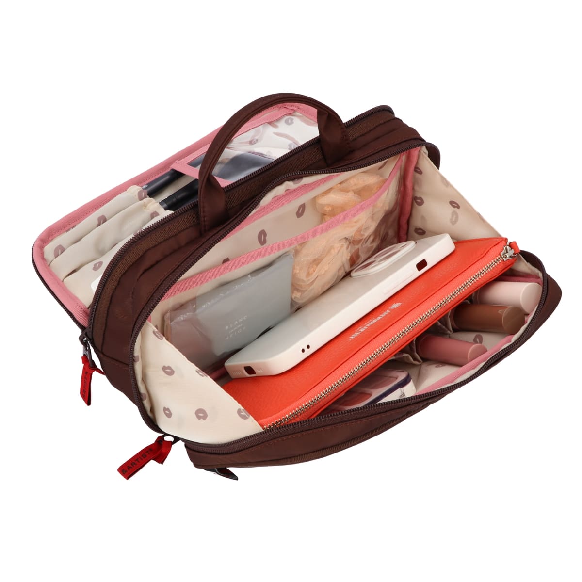 大きめサイズのスロープシェイプ・ポーチ ポーティ・リップ 4WP-PU120