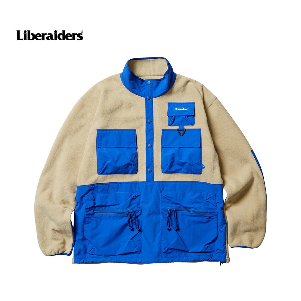 Liberaiders リベレイダース LIBERAIDERS FLEECE UTILITY ANORAK 76011