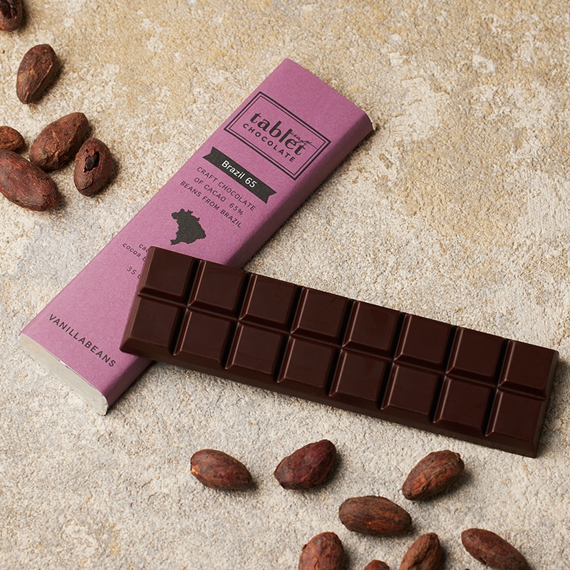 タブレットショコラ・ブラジル65 VANILLABEANS公式オンラインショップ