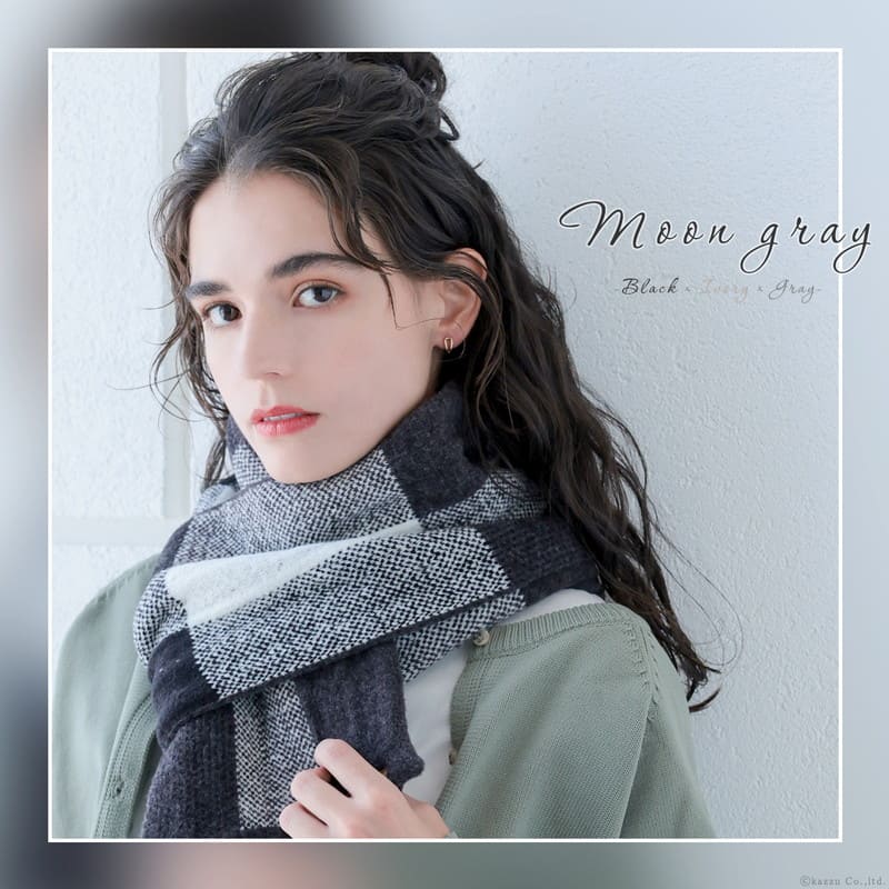 Clelia | グッズ |チェック柄マフラー