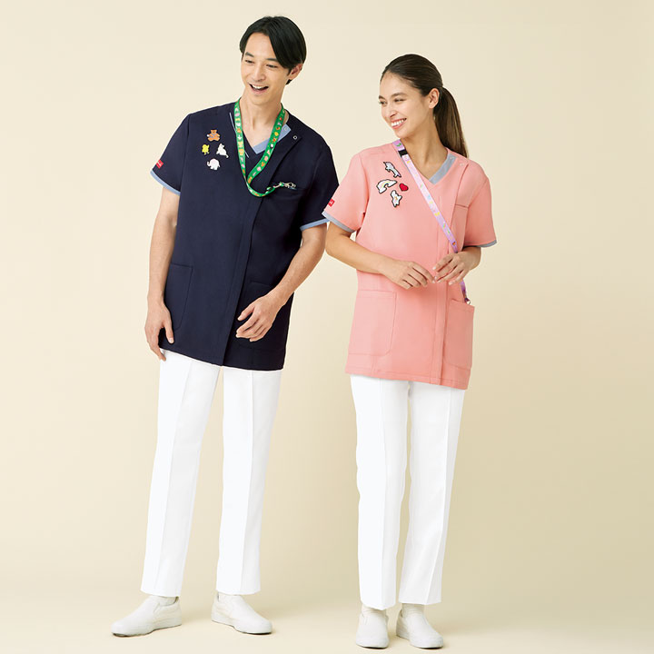 ファスナースクラブ 半袖 MG-0001 ミセスグロスマン 男女兼用 メンズ