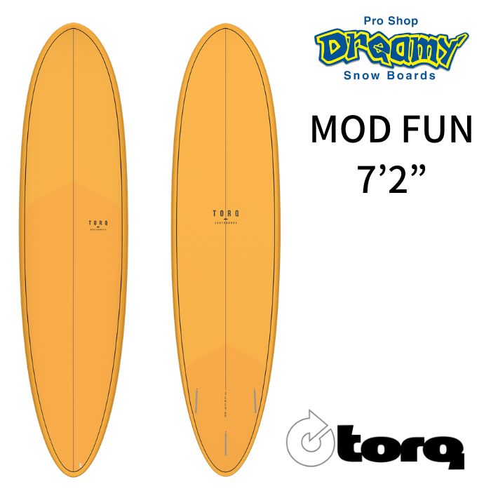 TORQ Surfboard トルクサーフボード MOD FUN 7'2