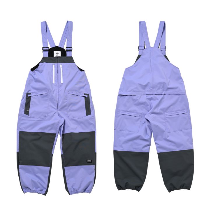 ANTHEM アンセム THUGRIDE BIB AN233403 LILACxSTEEL GRAY ビブパンツ