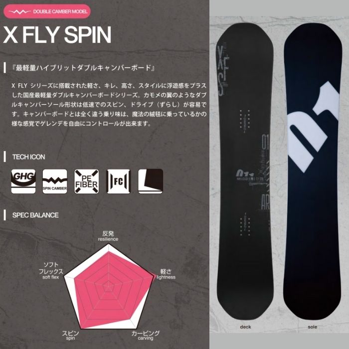 23-24 011 Artistic ゼロワンワンアーティスティック X FLY SPIN 148