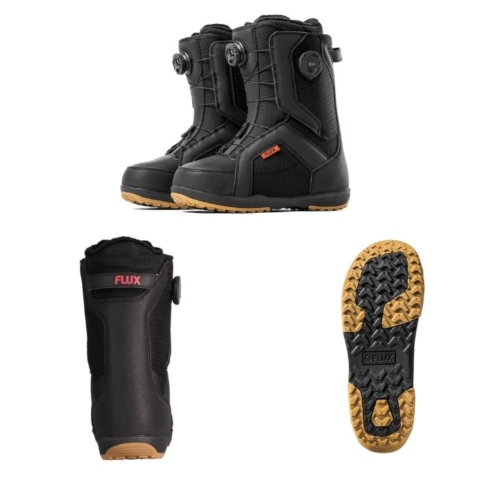 ほぼ新品！ FLUX スノーボードブーツ ベージュ/ブラック 28.5 ほぼ新品