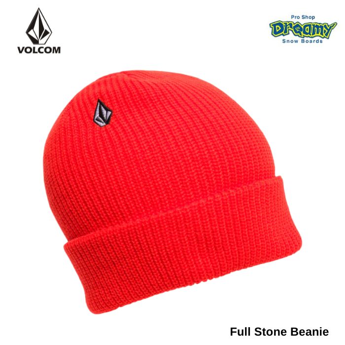VOLCOM ボルコム FULL STONE BEANIE 帽子 ビーニー BRE D5832202 刺繍