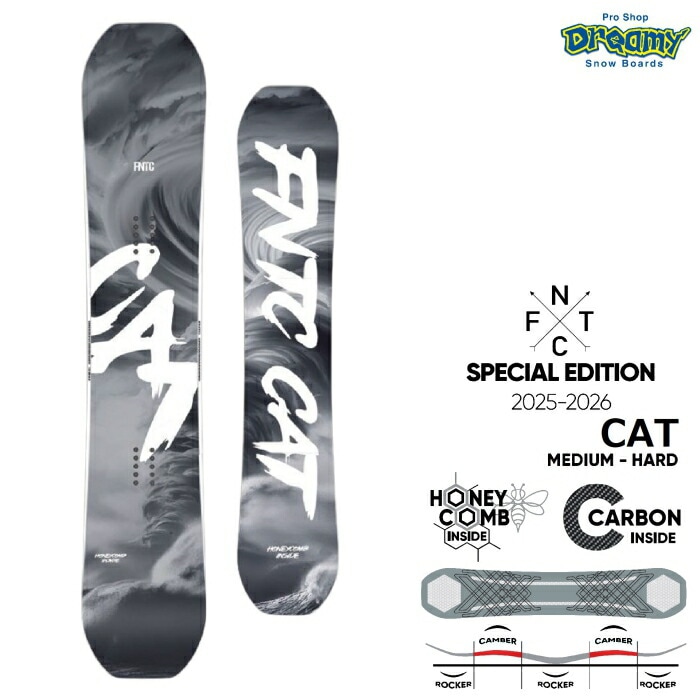 25-26 FNTC エフエヌティーシー CAT ダブルキャンバーモデル グラトリ