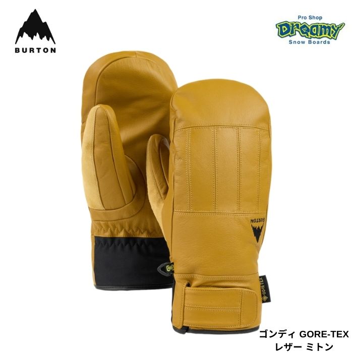 BURTON バートン メンズ ゴンディ GORE-TEX レザー ミトン 10337108100