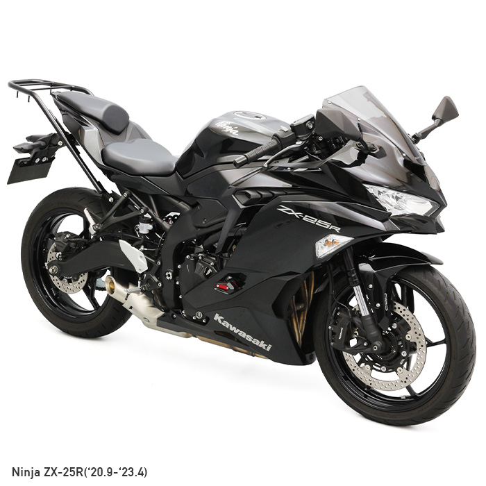 Ninja ZX-25R ZX-4R SE ZX-4RR リアキャリア＋リアボックスセット30L