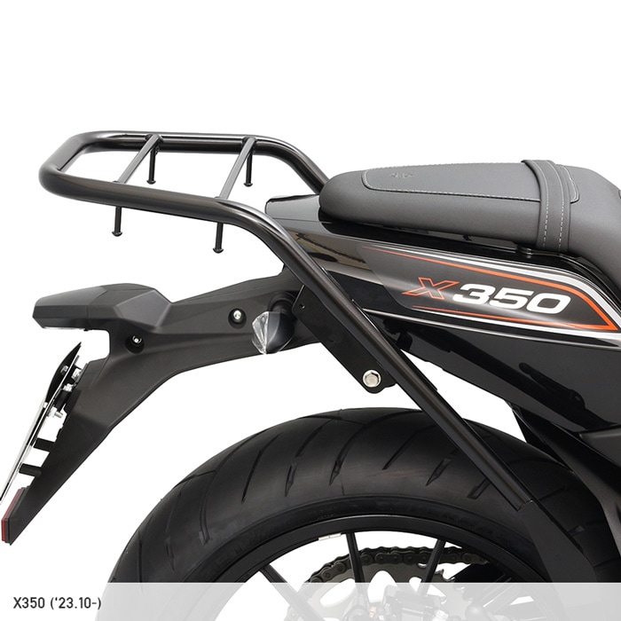 X350 X30 リアキャリア＋リアボックスセット30L ブラック