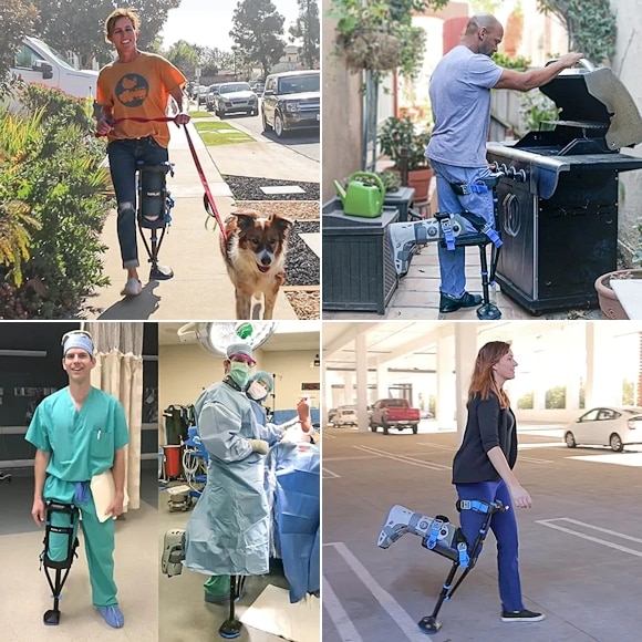 アイウォーク3.0（iWALK3.0）[ハンズフリー松葉杖・ニークラッチ