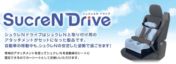 アシスト 車載用障害児姿勢保持椅子 シュクレN ドライブ（自動車後部