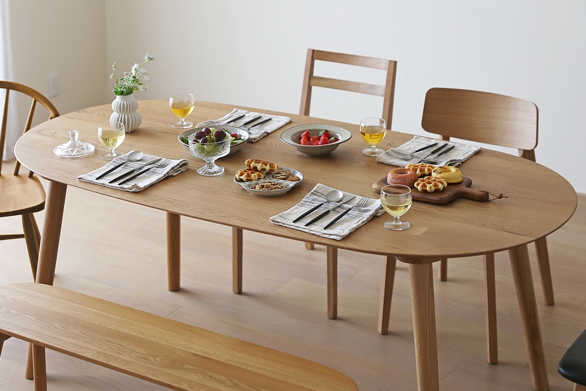 RUBE DINING TABLE ウォルナット
