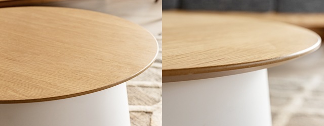 ロンド ラウンドテーブルL（ウッド天板）｜PT-991｜サイドテーブル｜机