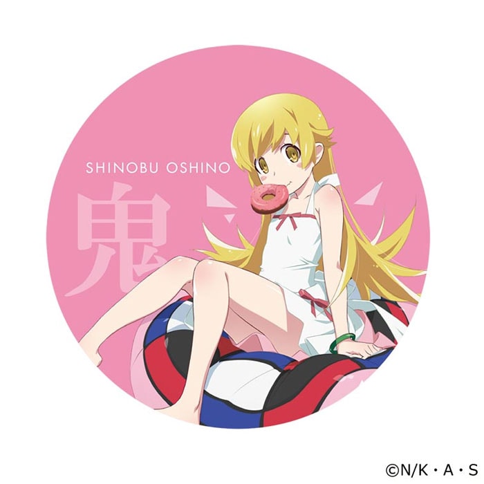 物語シリーズ ダーツボード型クッション 忍野 忍ver. MONOGATARI