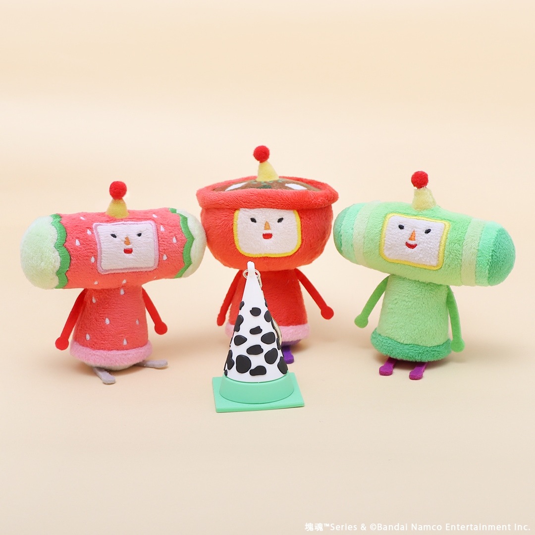 塊魂」ミソ＆イチゴチャンのヌイグルミキーホルダーが発売開始！