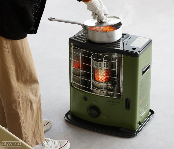 新品】TOYOTOMI RS-GE23 反射式ストーブ オリーブグリーン GEAR