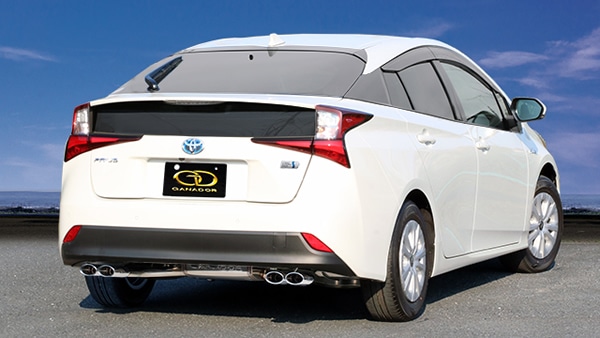 プリウス50系専用 マフラー(ガナドール・左右4本出し)を販売中です