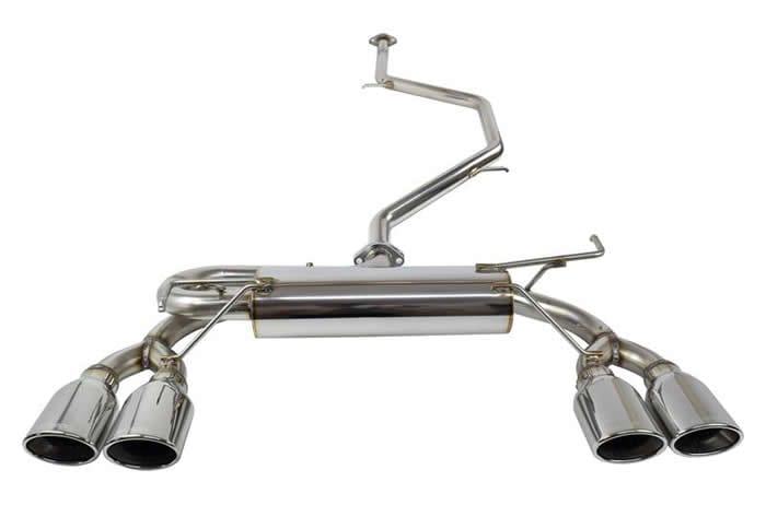 プリウス60系専用 左右4本出しマフラー(ロッソモデロ)を販売中です