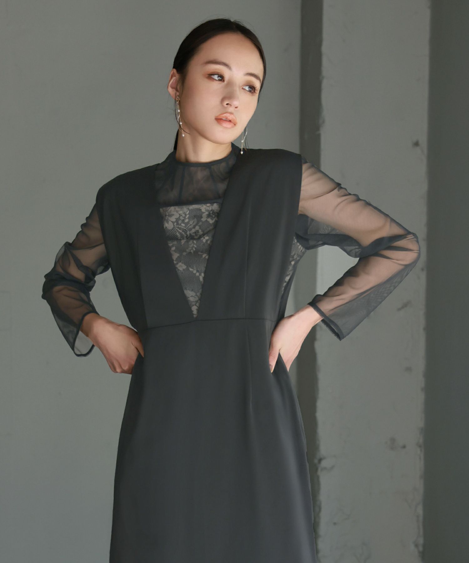 結婚式・お呼ばれ対応 | 2点セットワンピースドレス - パーティー