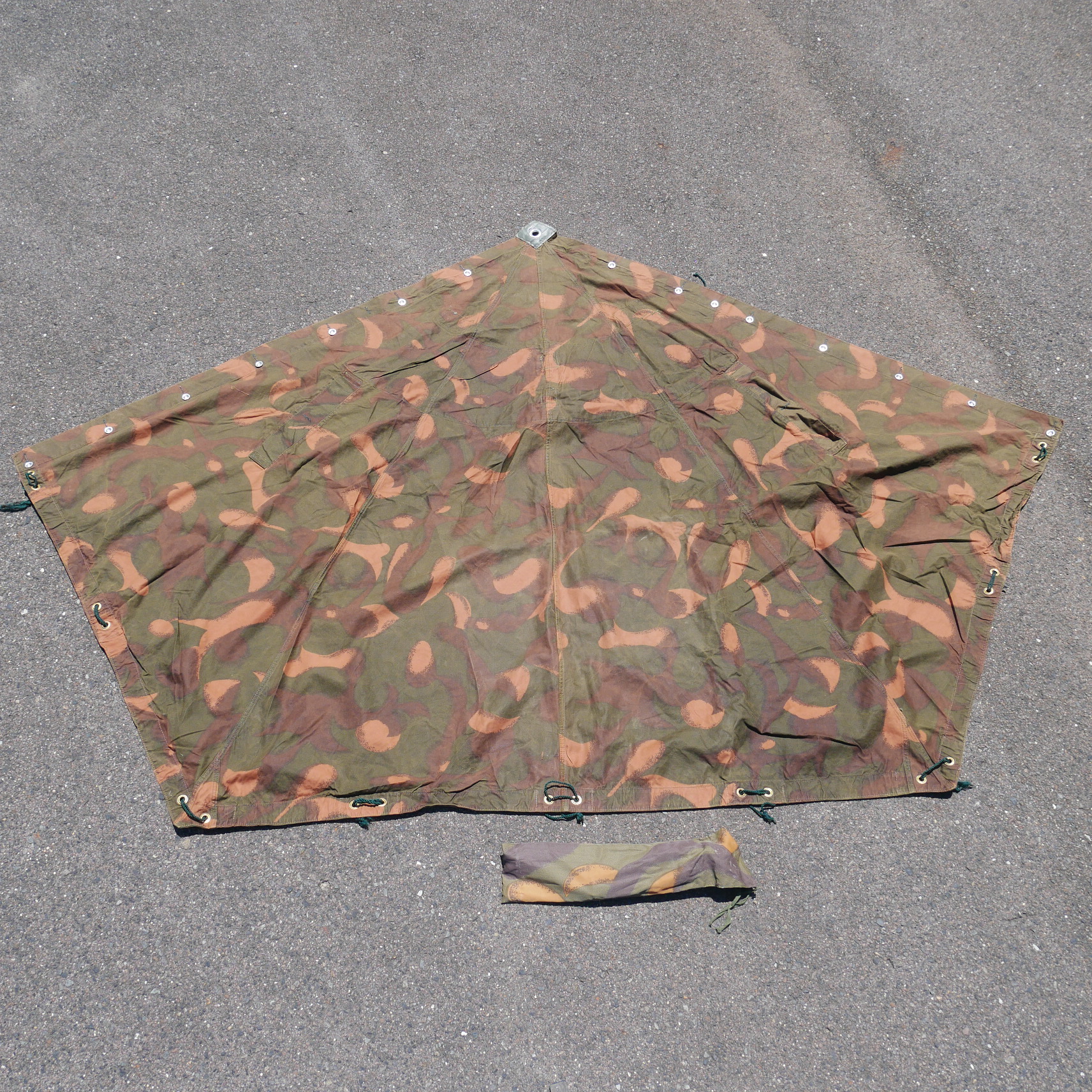 ハンガリー軍幕 1枚 ポール,ペグセット | goodcamper