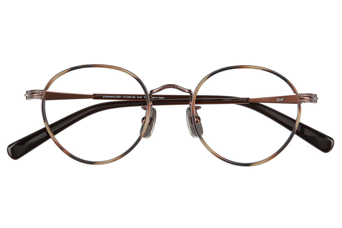 鯖江製にこだわったZoffのメイドインジャパンシリーズにチタン製の新作