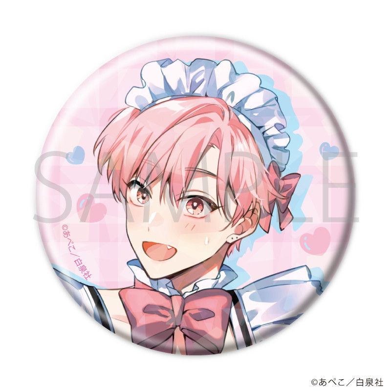 白泉社漫画商店｜ホログラム缶バッジ(57mm)「イケボ配信者は俺狙い