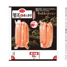 CO・OP 蟹足風カニカマ ダブルパック（85g）｜商品情報｜コープ