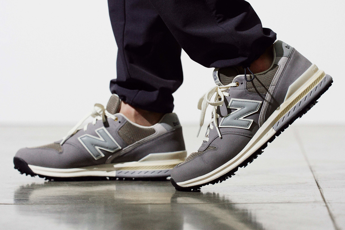 ニューバランス ゴルフシューズ 996 BOA スパイクレス 26cm ブラウン