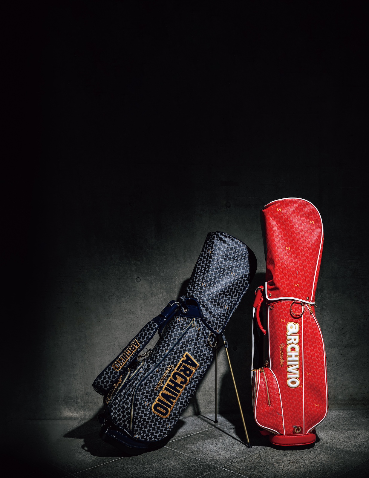 アルチビオ×レザレクション、差がつく最上級ゴルフバッグ | GOETHE