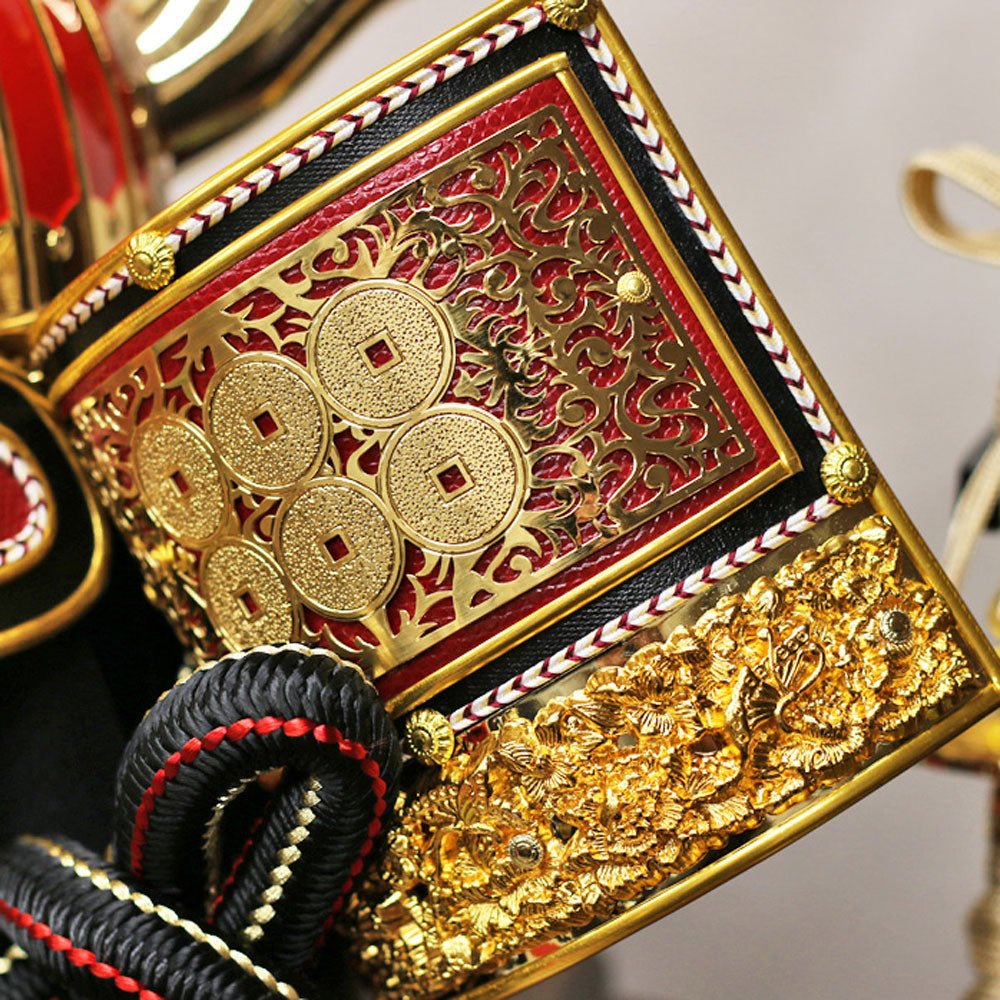 横幅85cm｜着用兜飾り 武将 真田幸村｜5月人形｜優雅で豪快｜派手で