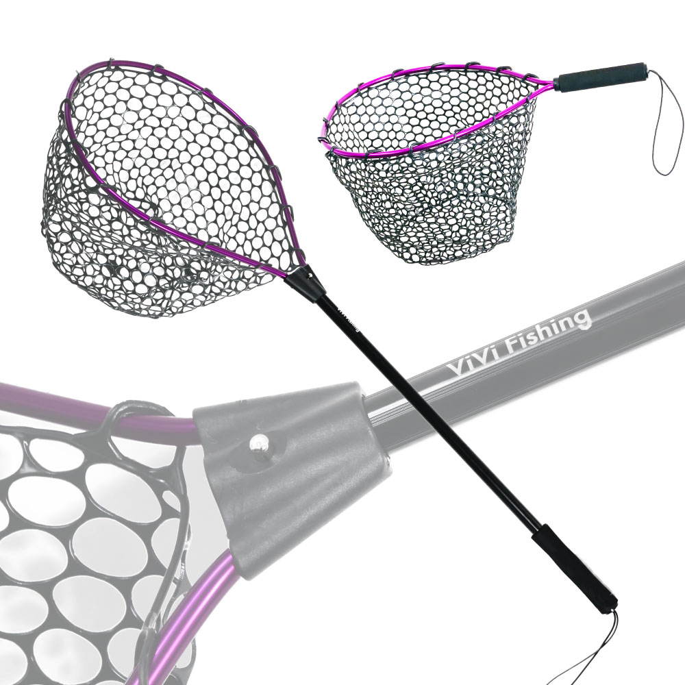 ViVi Tool ラバーランディングネット 15型/19型/ショート - gokuspe