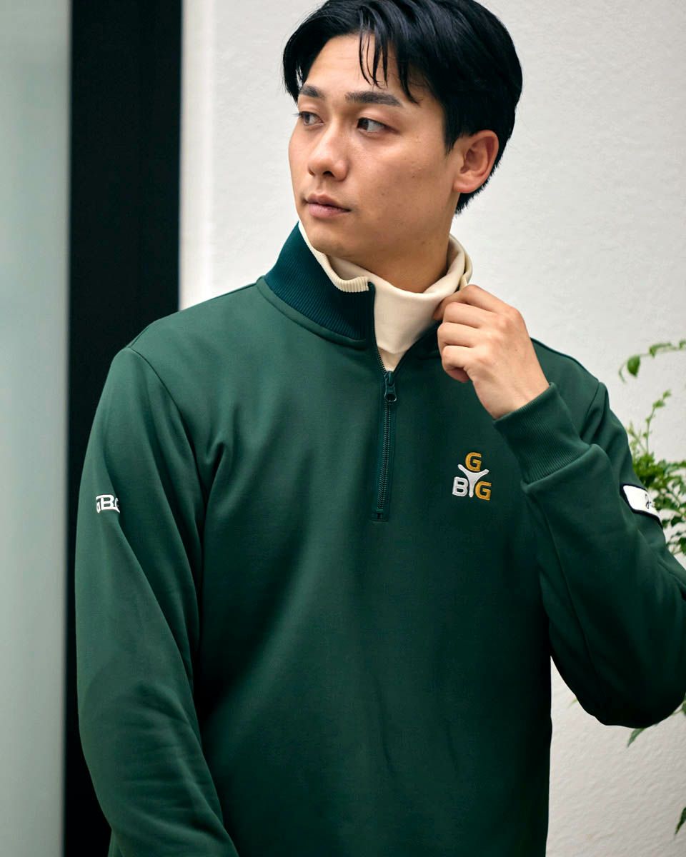 GB GOLFSPIKE ハーフZIPスウェット | ゴールデンベアストア