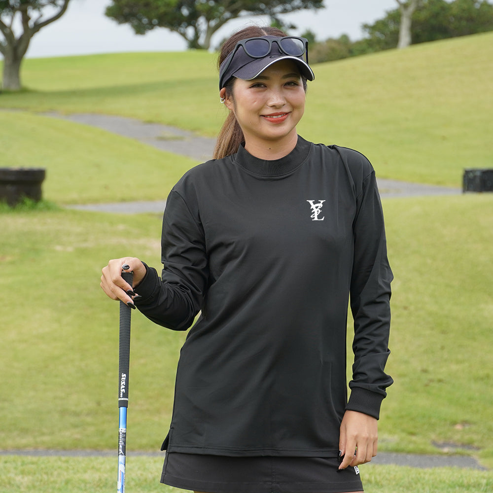 No pain No golf mock neck shirts long sleeve – GOLF FREAKS STORE